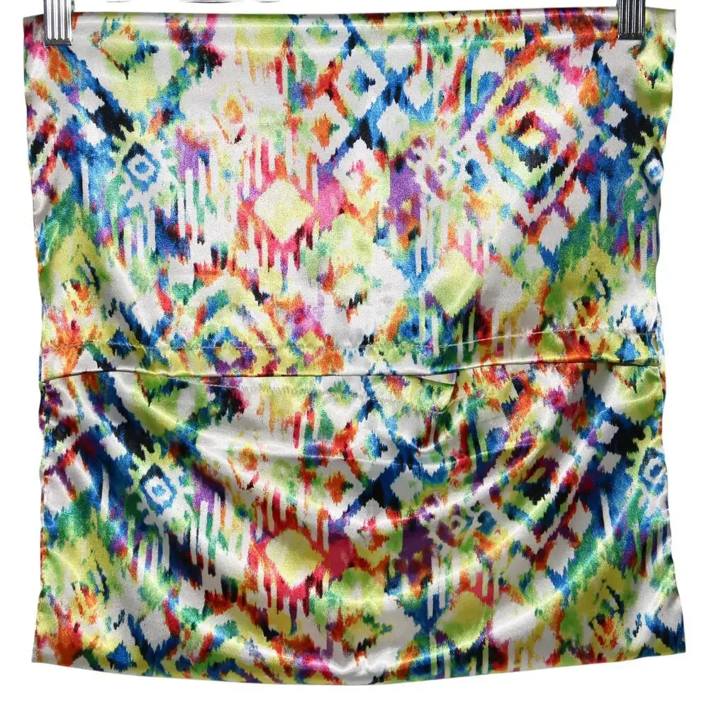 Decorative Pillow Case Silky Colorful 16”x16” Handmade